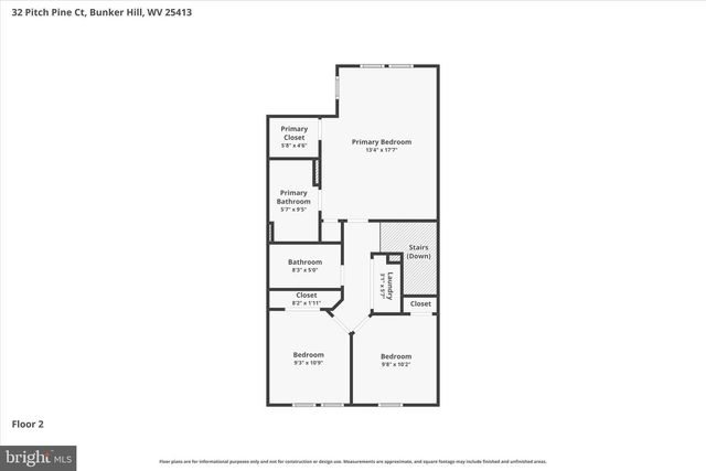 32 PITCH PINE CT, Bunker Hill, WV 25413