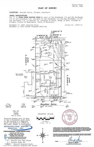 2488 Boulder DRIVE, Slinger, WI 53086