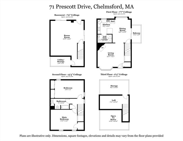 71 Prescott Drive 71, Chelmsford, MA 01863