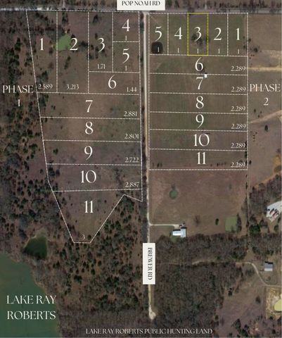 TBD Phase 2 Lot 3 Pop Noah Road, Tioga, TX 76271