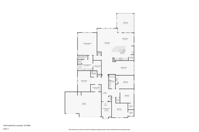 1525 Graford ST, Leander, TX 78641