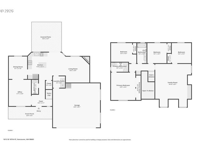 1612 Se 187TH Pl, Vancouver, WA 98683