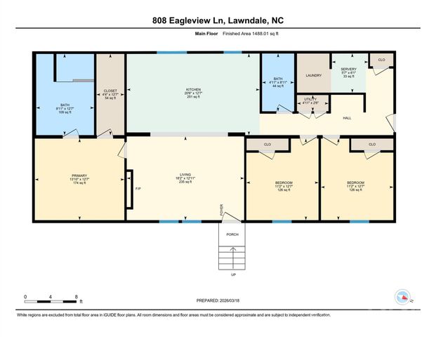 808 W Eagleview Lane, Lawndale, NC 28090
