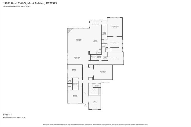11931 Bush Tail Court, Mont Belvieu, TX 77523