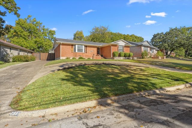 2551 El Cerrito Drive, Dallas, TX 75228