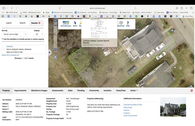2836 Clifton ST, Roanoke, VA 24017