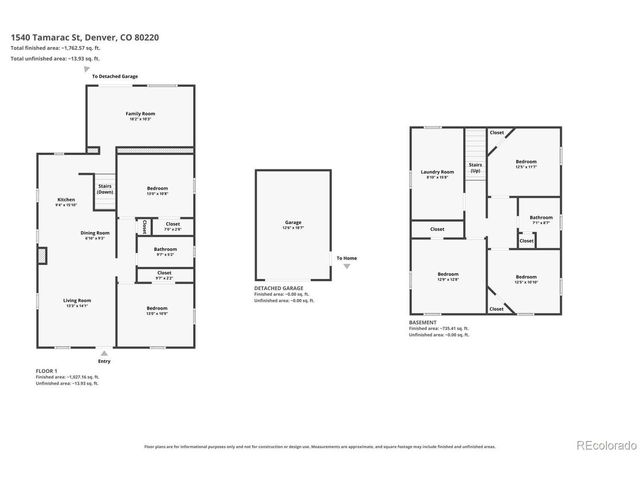 1540 Tamarac St, Denver, CO 80220