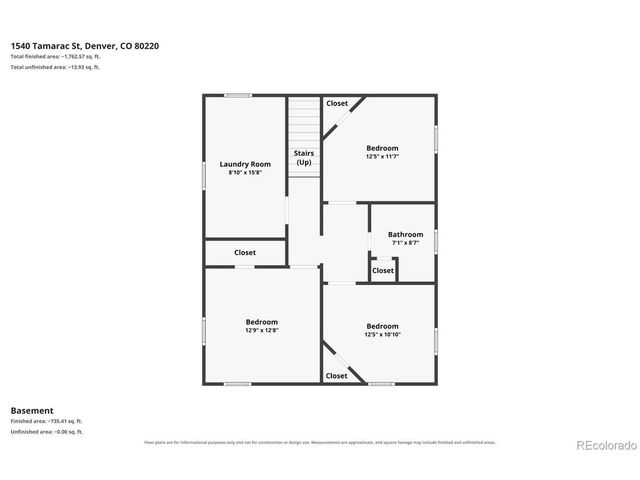 1540 Tamarac St, Denver, CO 80220