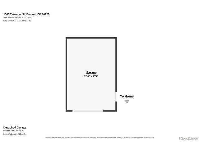 1540 Tamarac St, Denver, CO 80220