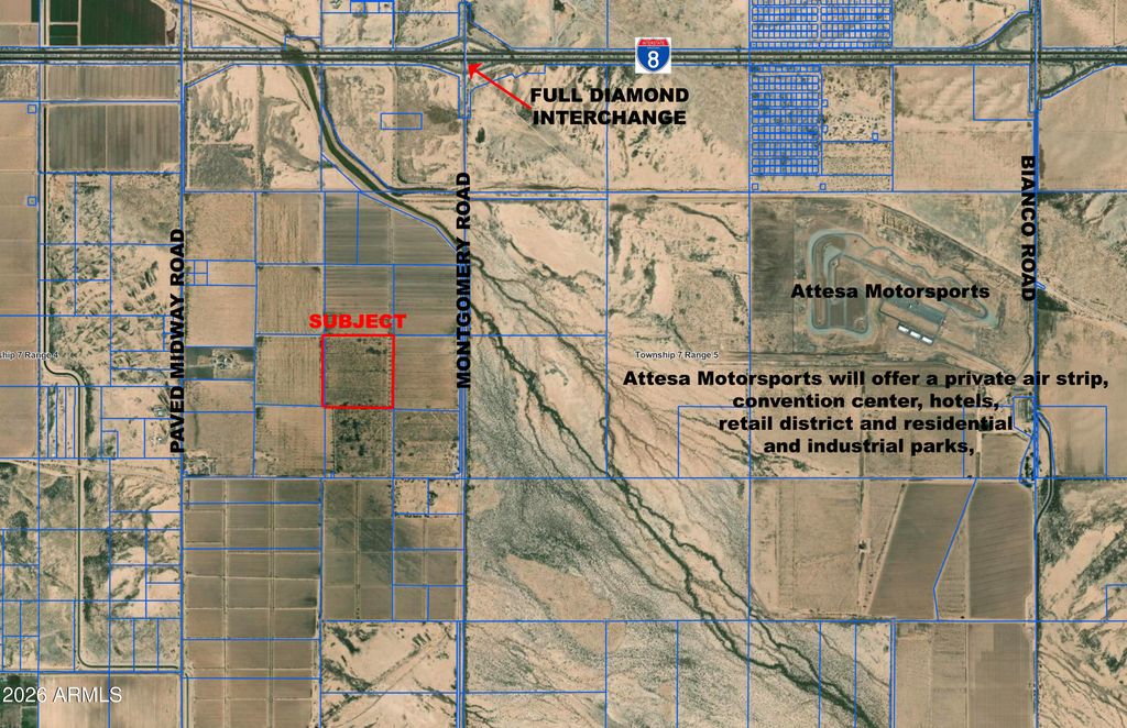 39.5 ACRES MONTGOMERY (NO ADDRESS) Road 10, Casa Grande, AZ 85193 — photo 3