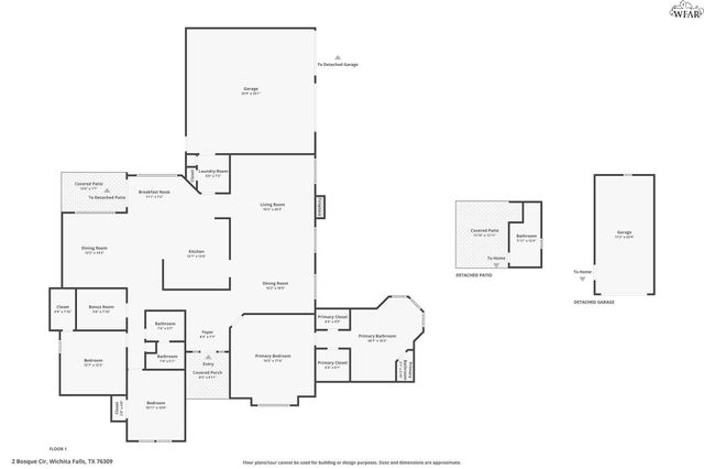 2 BOSQUE CIRCLE, Wichita Falls, TX 76309