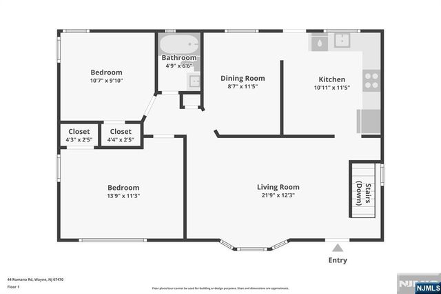44 Rumana Road, Wayne, NJ 07470