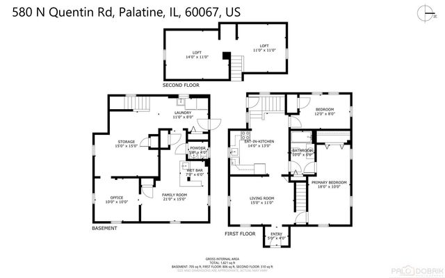 580 N Quentin Road, Palatine, IL 60067