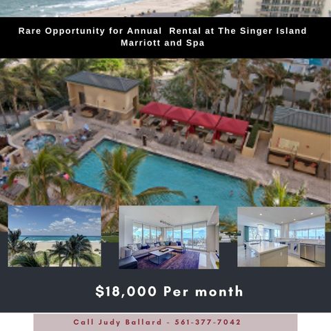 3800 N Ocean Drive 452, Singer Island, FL 33404