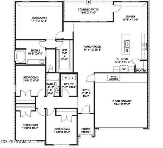 7004 Silverlake Drive, Maurice, LA 70555