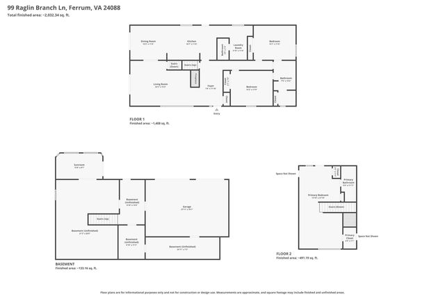 99 Raglin Branch LN, Ferrum, VA 24088