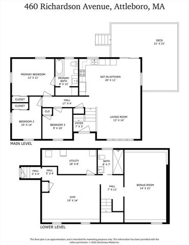 460 Richardson Ave, Attleboro, MA 02703