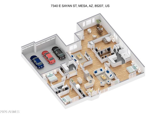 7340 E SAYAN Street, Mesa, AZ 85207