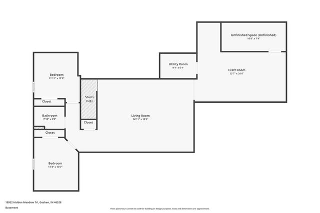 19932 Hidden Meadow Trail, Goshen, IN 46528