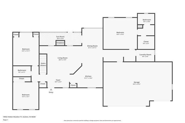 19932 Hidden Meadow Trail, Goshen, IN 46528