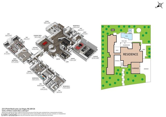 2212 Point Rock Lane, Las Vegas, NV 89134