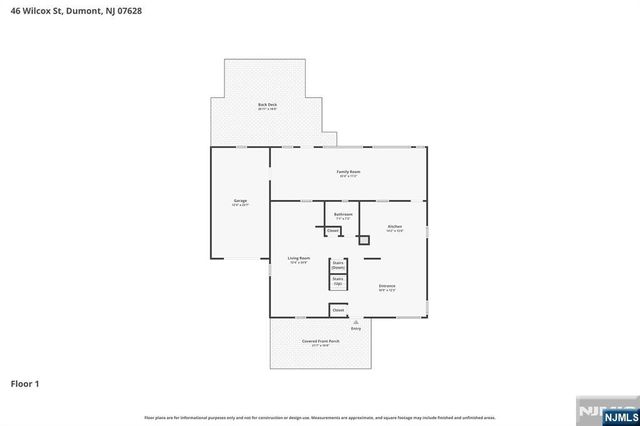 46 Wilcox Street, Dumont, NJ 07628