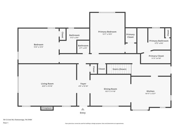 701 S Crest Road, Chattanooga, TN 37404