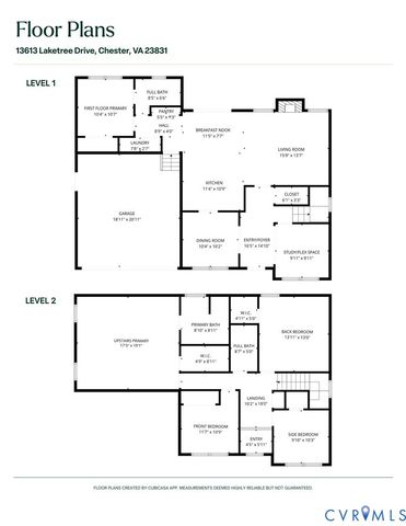 13613 Laketree Dr, Chester, VA 23831