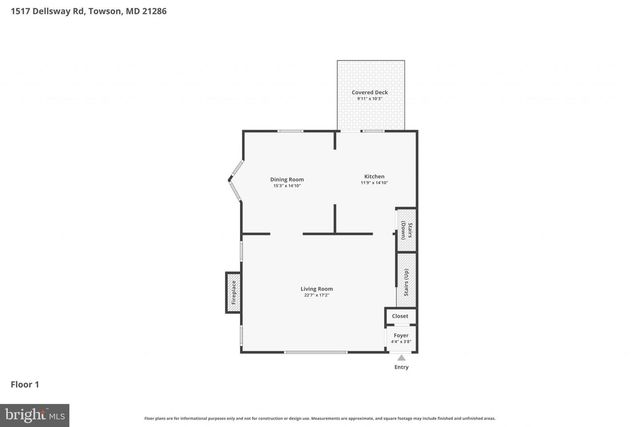 1517 DELLSWAY RD, Towson, MD 21286