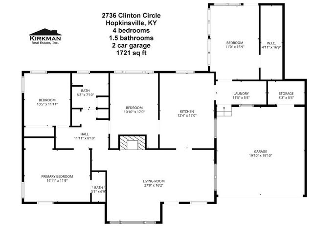 2736 Clinton Cir, Hopkinsville, KY 42240