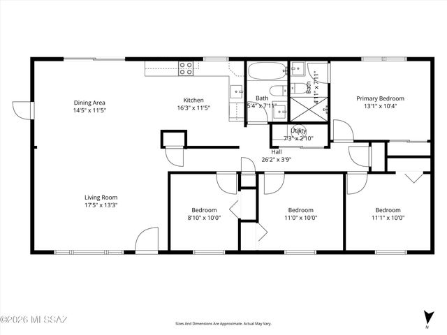 6126 E 33rd Street, Tucson, AZ 85711