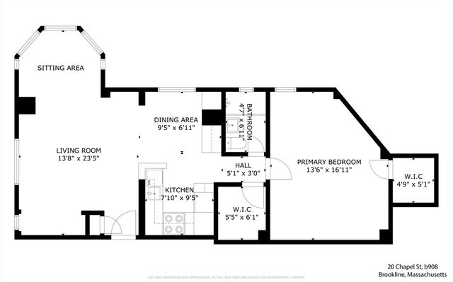 20 Chapel St B908, Brookline, MA 02446