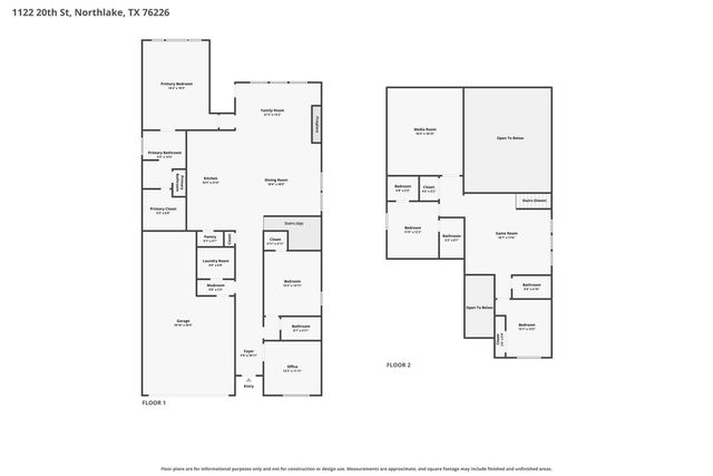 1122 20th Street, Northlake, TX 76226