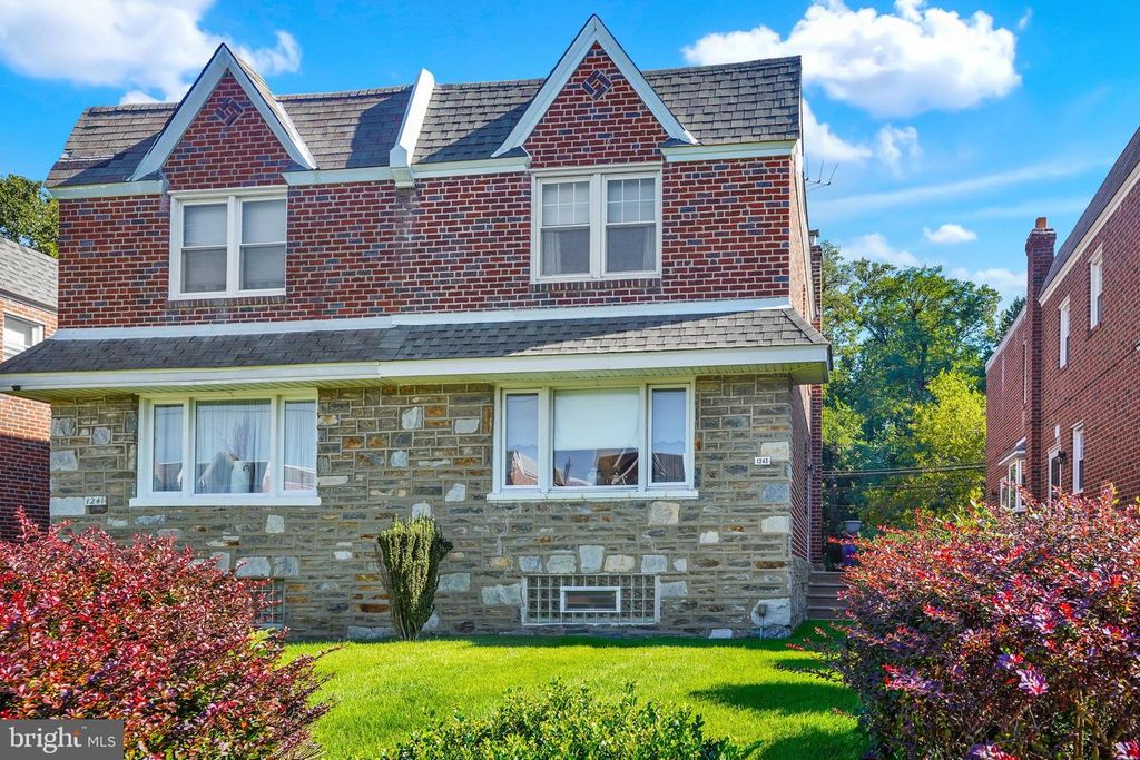 1243 STANWOOD ST, PHILADELPHIA, PA 19111 — exterior