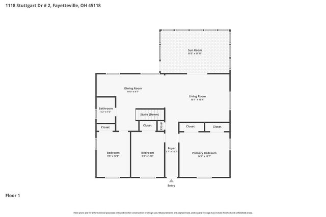 1118 Stuttgart Drive, Fayetteville, OH 45118