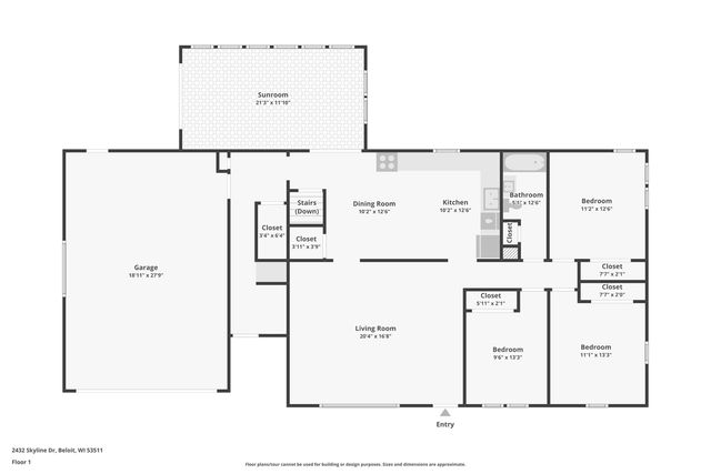 2432 Skyline DRIVE, Beloit, WI 53511