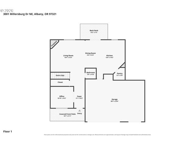 3001 MILLERSBURG Dr, Albany, OR 97321