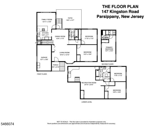 147 Kingston Rd, Parsippany-troy Hills Twp., NJ 07054