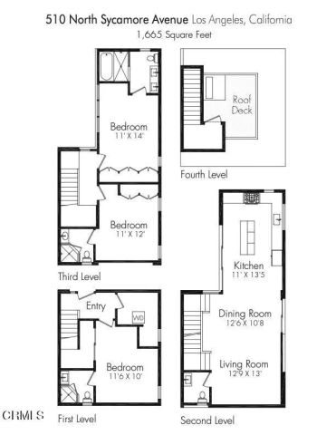 510 N Sycamore Avenue, Los Angeles, CA 90036