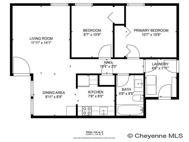 517 W 6TH ST, Cheyenne, WY 82007