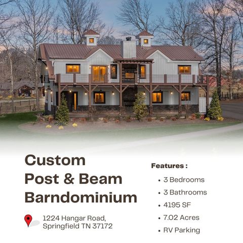 1224 Hangar Rd, Springfield, TN 37172