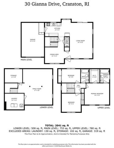 30 Gianna Drive, Cranston, RI 02921
