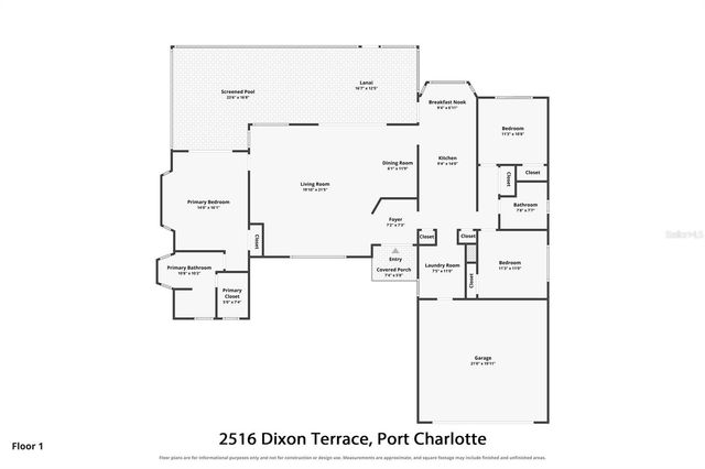 2516 DIXON TERRACE, Port Charlotte, FL 33981