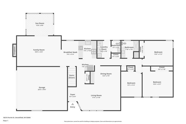 18215 Parish DRIVE, Brookfield, WI 53045