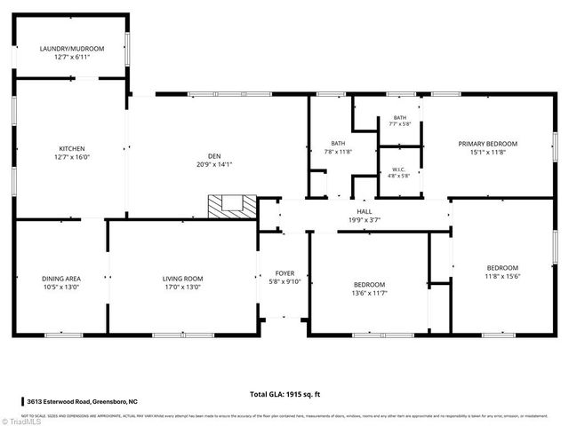 3611 Esterwood Road, Greensboro, NC 27405