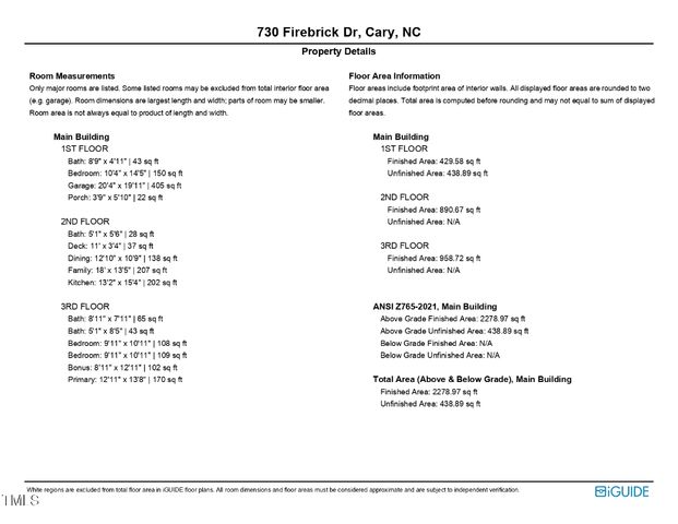 730 Firebrick Drive Drive, Cary, NC 27519