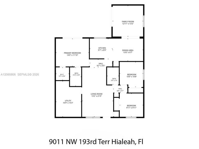 9011 NW 193rd Terrace, Hialeah, FL 33018