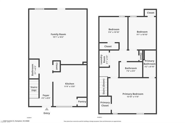 2934 Szetela CT, Hampton, VA 23666