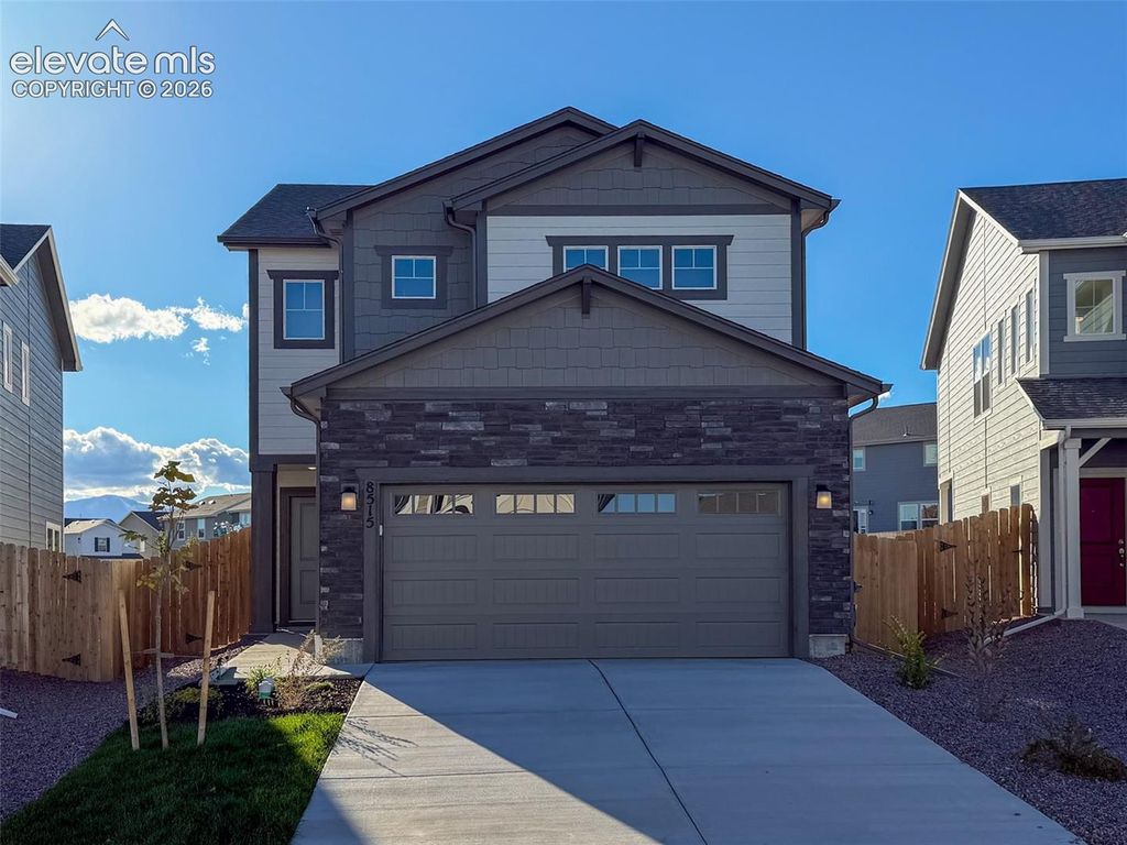 8515 Blue Feather Loop, Colorado Springs, CO 80908 — exterior
