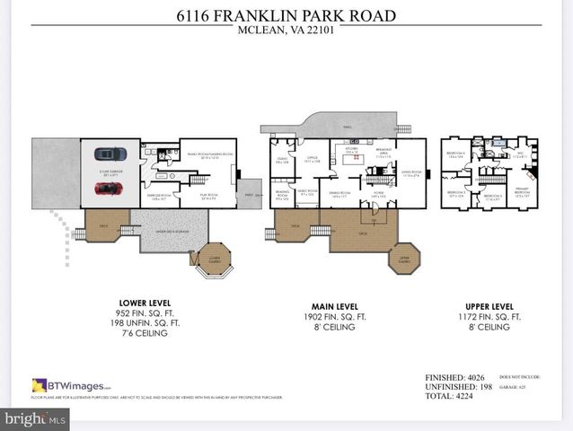 6116 FRANKLIN PARK RD, Mclean, VA 22101